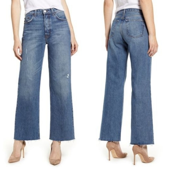 Reformation Denim - NWT Reformation Fawcett High Rise Crop jeans